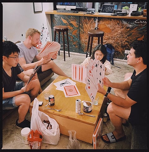 At the spacious social lounge, you can connect with individuals from all corners of the globe